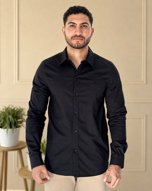 Camisa Manga Larga Algodón Premium - Ceiba