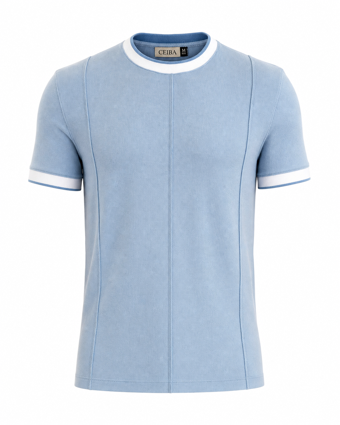 Camiseta textura Alforzas en relieve - Ceiba