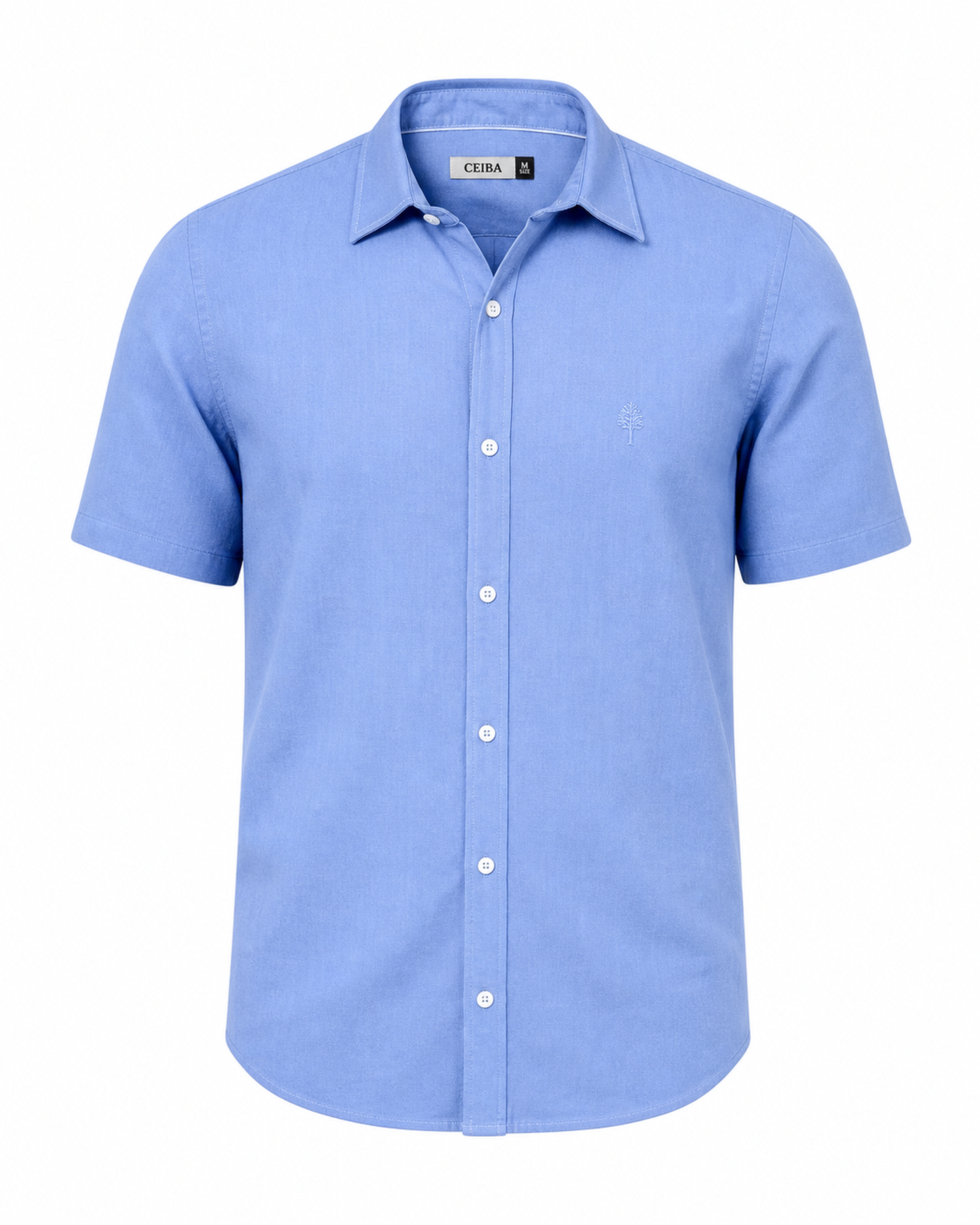 Camisa Manga Corta Lino Esencial — Ceiba