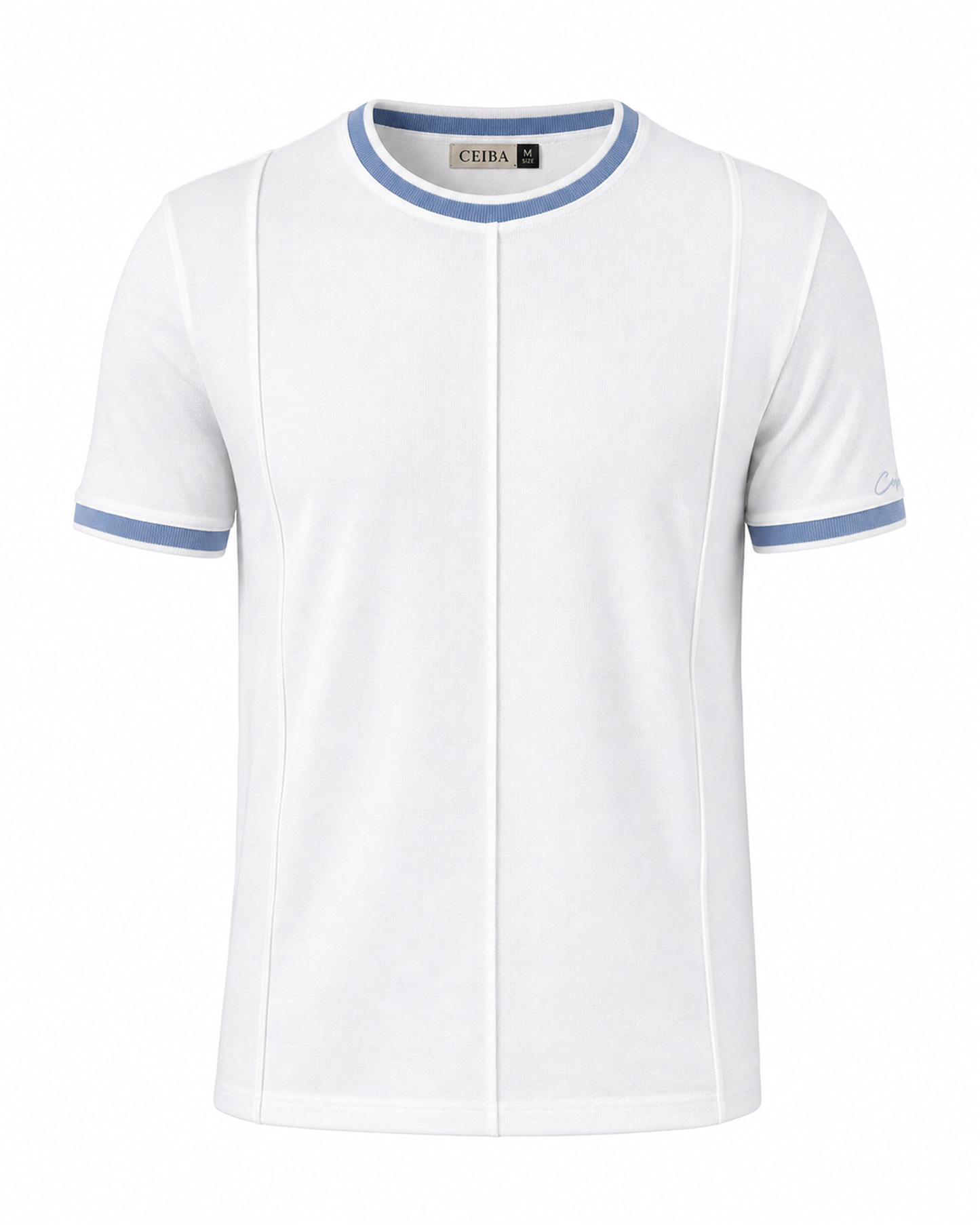 Camiseta textura Alforzas en relieve - Ceiba