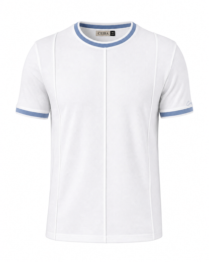 Camiseta textura Alforzas en relieve - Ceiba