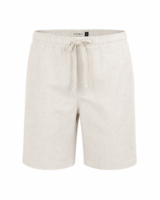 Bermuda Lino Cordón tejido Jacquard — Ceiba