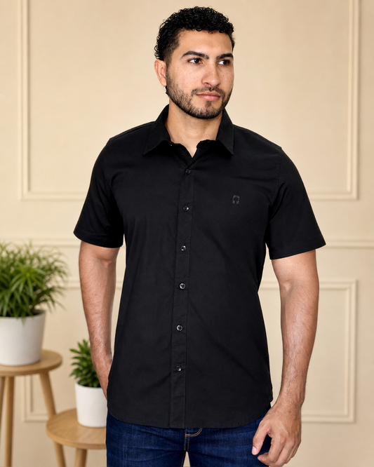 Camisa Manga Corta Algodón Premium — Ceiba