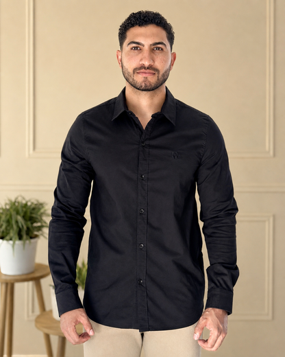 Camisa Manga Larga Algodón Premium - Ceiba