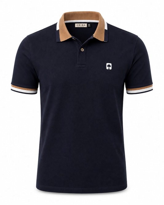 Polo pique Algodón Peruano diseño - Ceiba