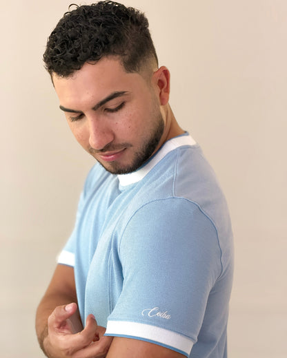 Camiseta textura Alforzas en relieve - Ceiba